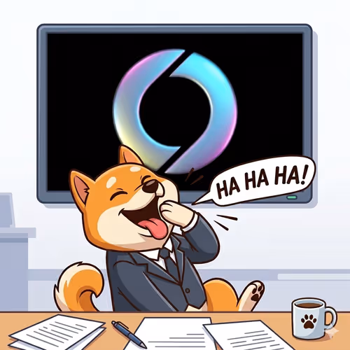 Laughing Shiba