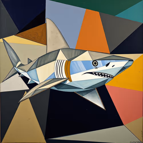 Cubist Sharks Soneium