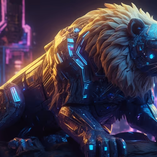GlitchLion Guardians