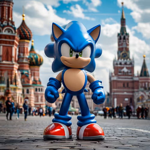 Sonic in Moscow
