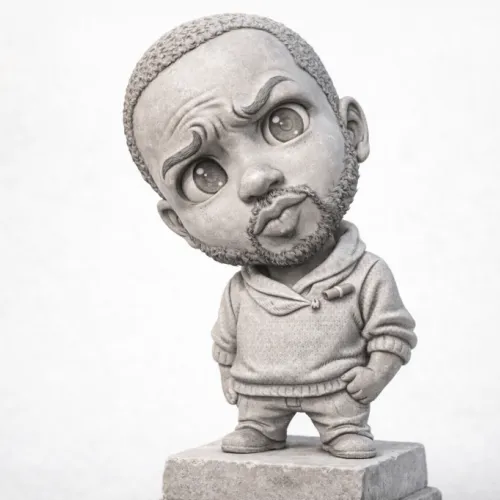 Zakislash statue