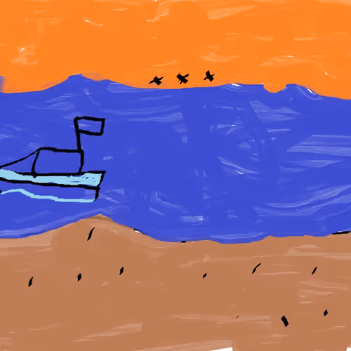 ship on sea