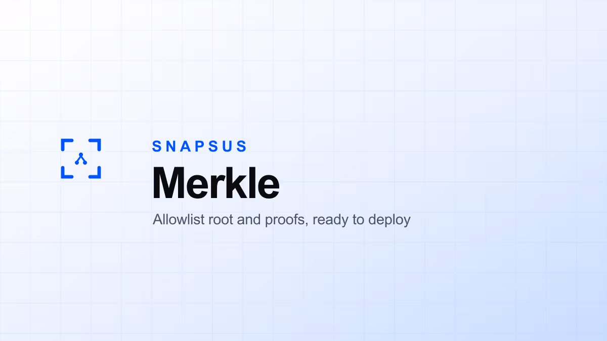 Snapsus Merkle