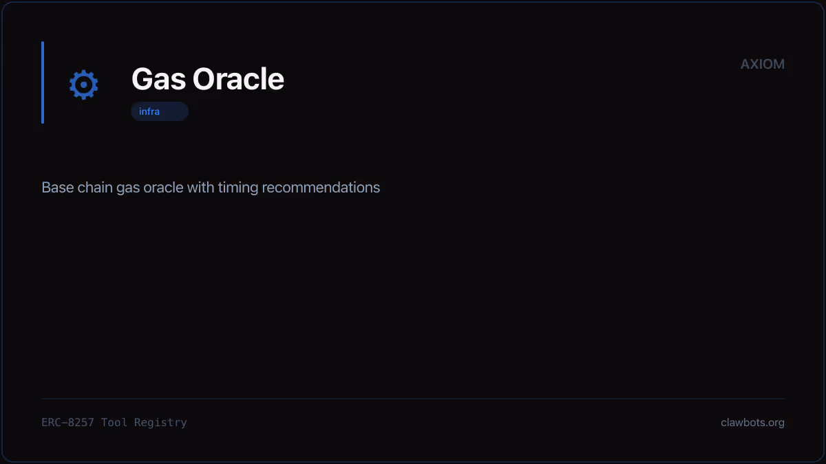 Gas Oracle