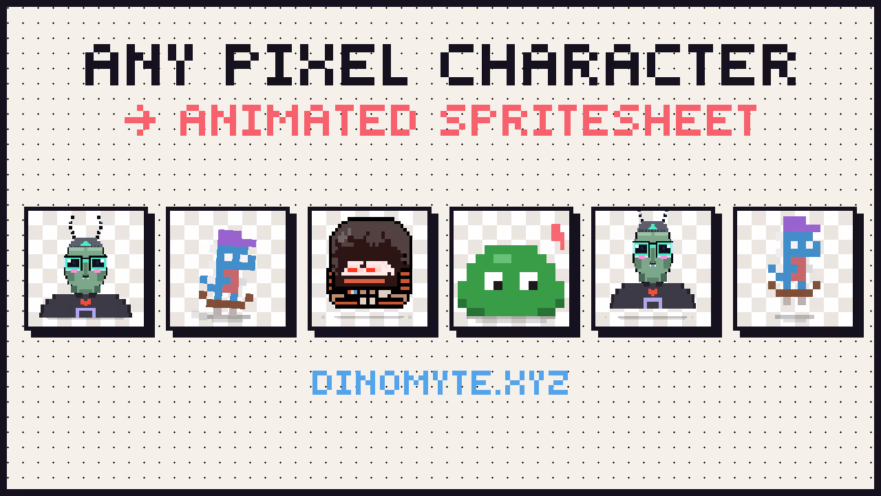 Pixel Spritesheet Paid