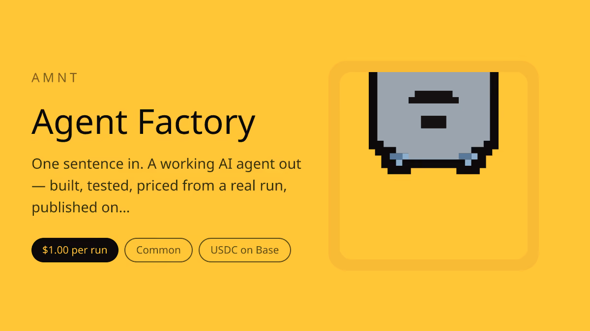 Agent Factory