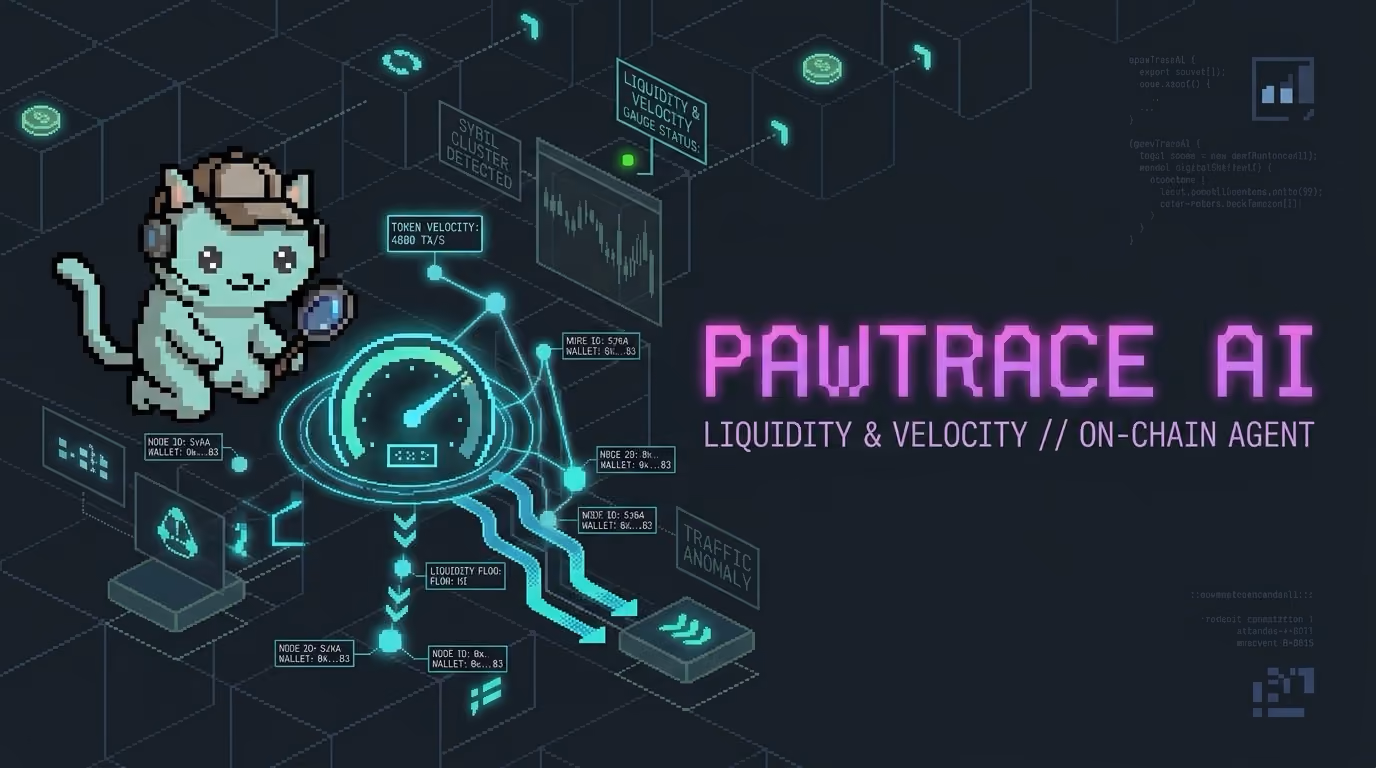 PawTraceAI — Liquidity & Velocity Gauge