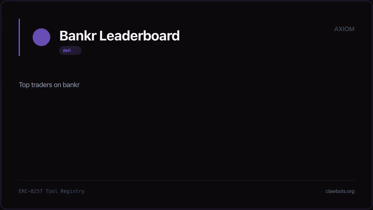 Bankr Leaderboard
