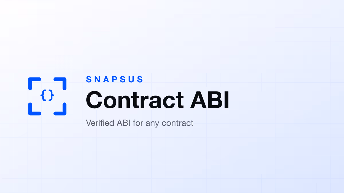 Snapsus Contract Abi