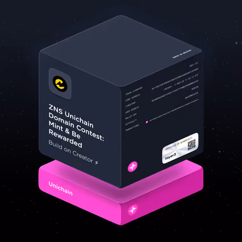 ZNS Unichain Domain Contest: Mint & Be Rewarded