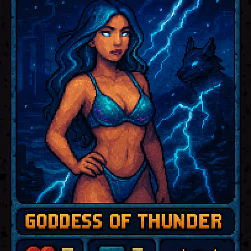 ⚡ ZAYRA — GODDESS OF THUNDER