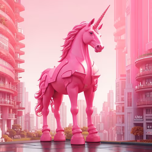 Unicorn Statue