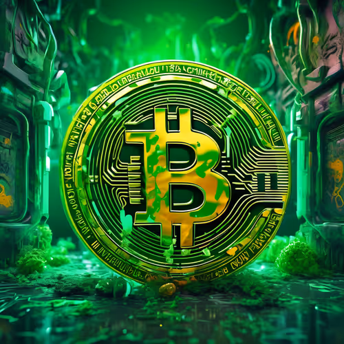 green bitcoin #1