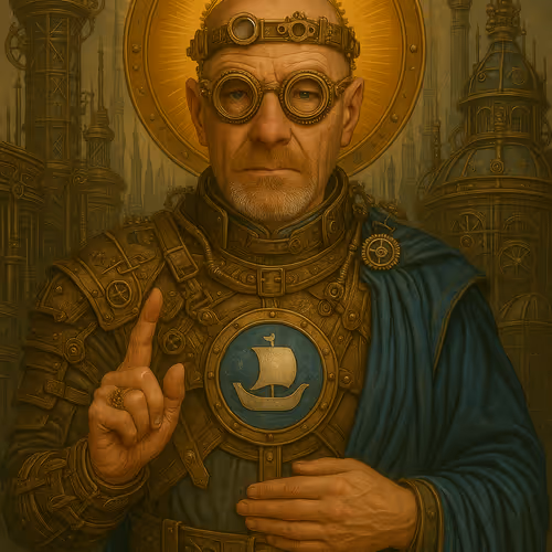 Clockpunk Saint Walter