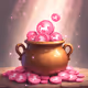 Pot of coins
