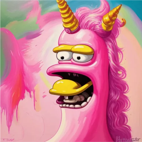 Homer unicorn