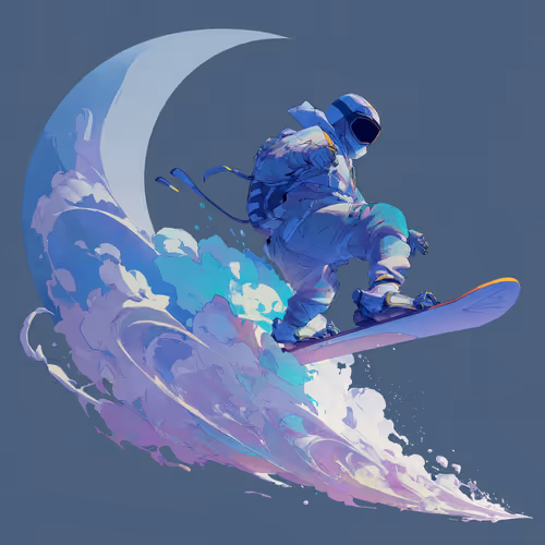 lunar surfer