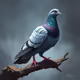 Playful Pigeons