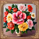 painting with flowers