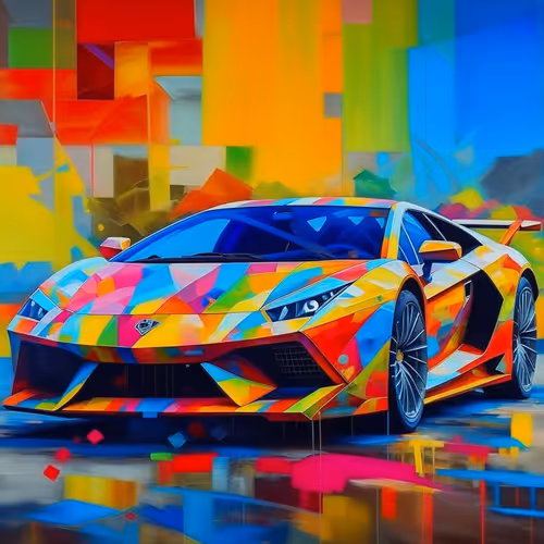 Harlequin Lambo