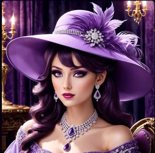 purple