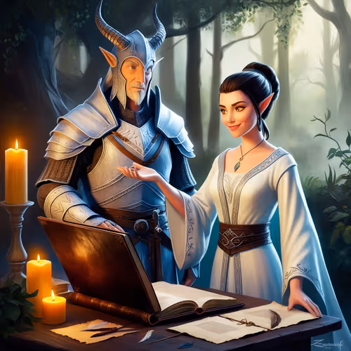 Dovahkiin study elf magic