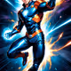 cartoon space hero