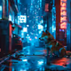 Shiba in the alley