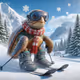 skier turtle 4
