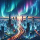 Aurora Cityscape