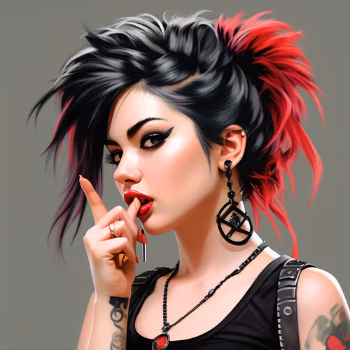 Pensive girl #10