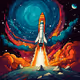 Flight to the moon