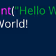hello world