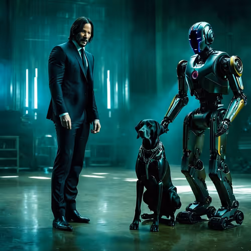 John Wick $ DOG $ Robot