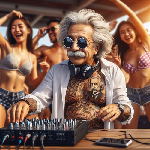 Einstein NFT On The Disco