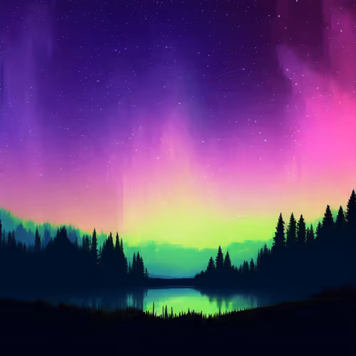 aurora borealis pixelus