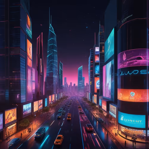 Neon Metropolis: A Vision of Tomorrow