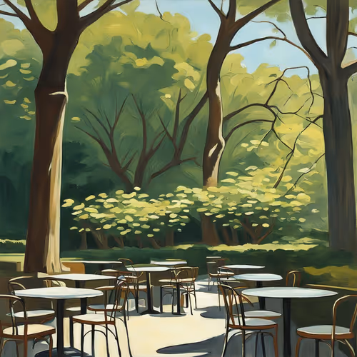 In the arboretum
