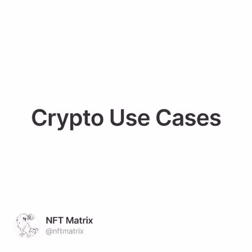 Crypto Use Cases