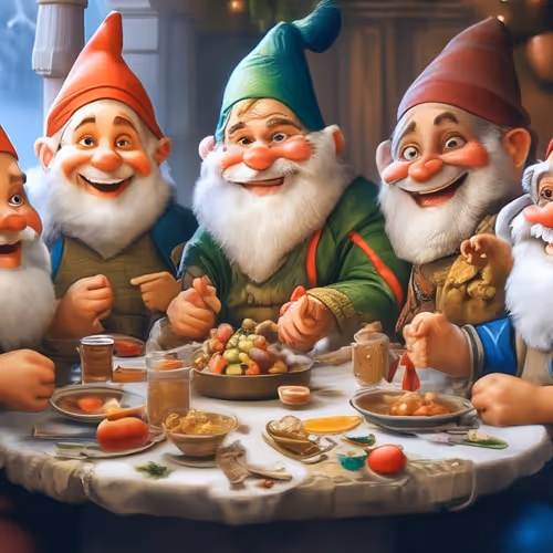 Cheerful gnomes