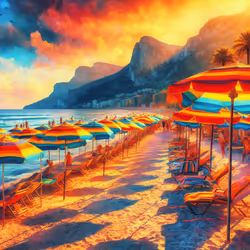 Beach Day art
