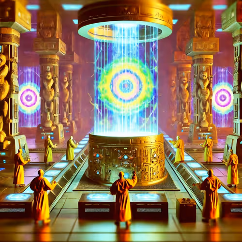 Monuments to the Ancient Mechanical Gods