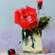 Vase and cherry best choice 10