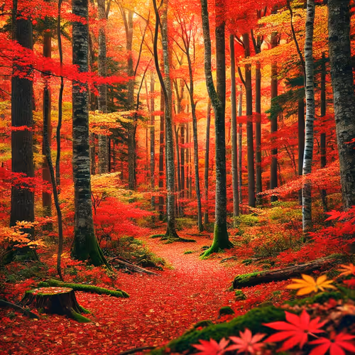 Red forest