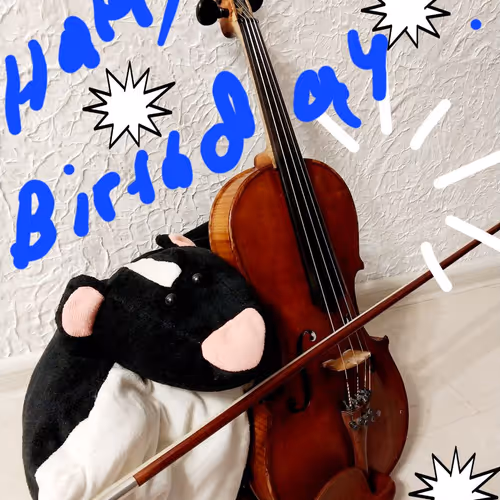 Badger and violin (Enjoy)