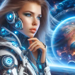 Space girl