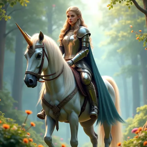 A knight girl