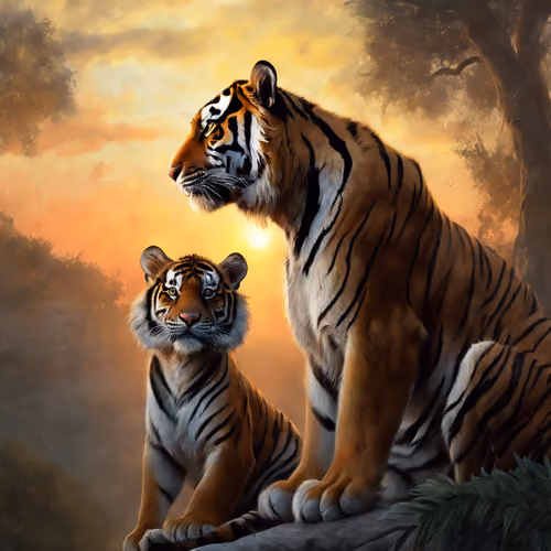 Sun & mom