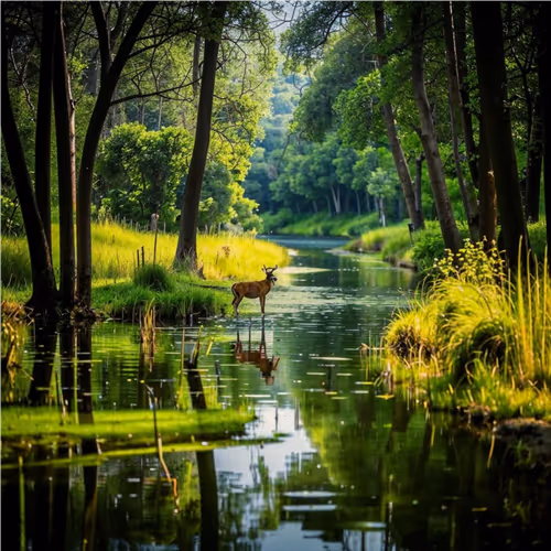 nature and stream