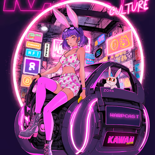 Kawaii Culture - Zora Collection: A Fusion of Anime, Crypto, and Pop Culture
